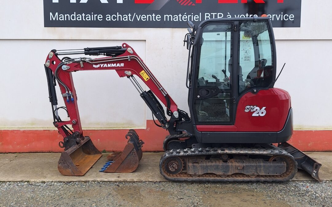 MINI PELLE YANMAR SV26