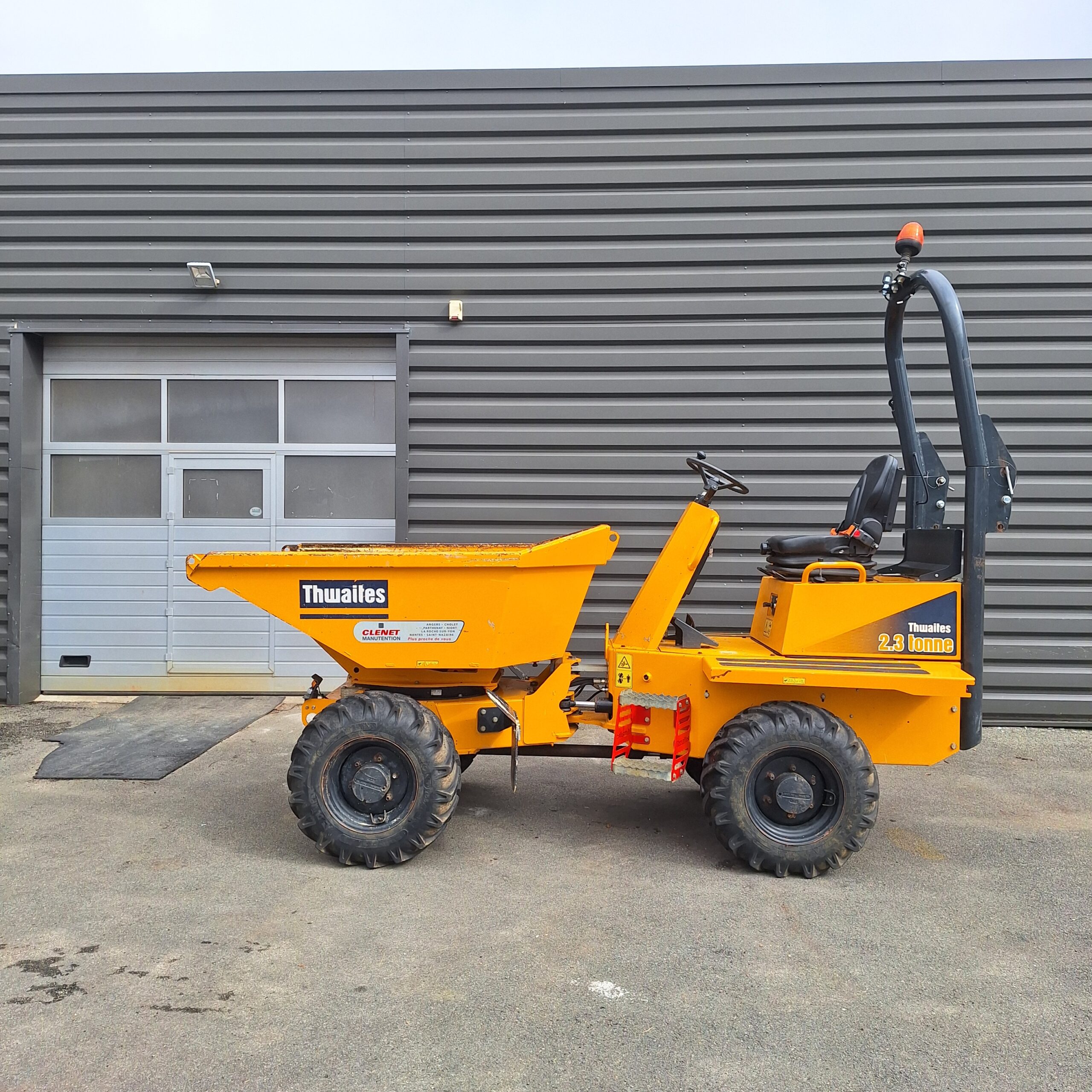 Dumper Thwaites occasion de 2023, 688h, 2.3t de charge utile